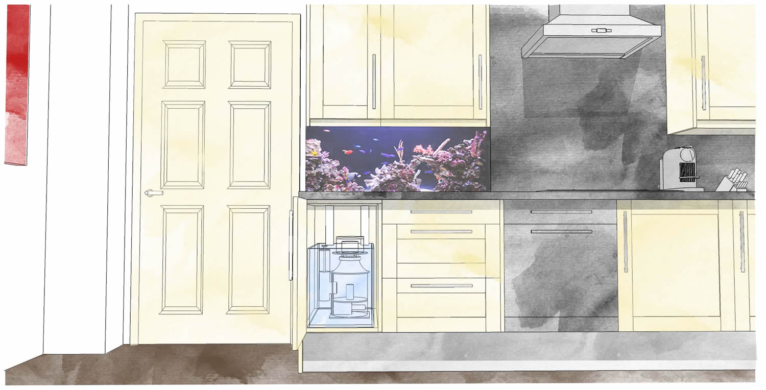Mini Coral Reef, Manhattan, New York - Aquarium Architecture