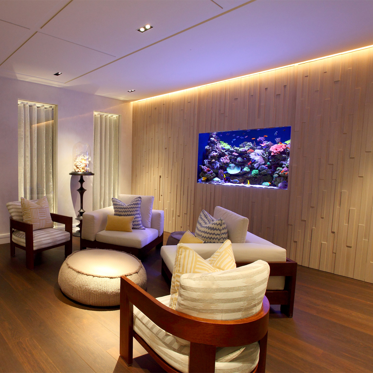 Sumptuous Interior Aquarium Architecture