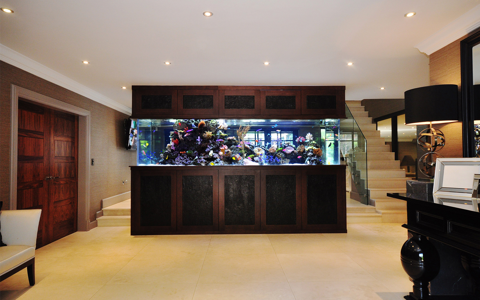 Custom Home Aquarium Aquarium Architecture